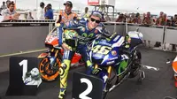 Finis Kedua di MotoGP Argentina, Rossi Mengaku Beruntung 