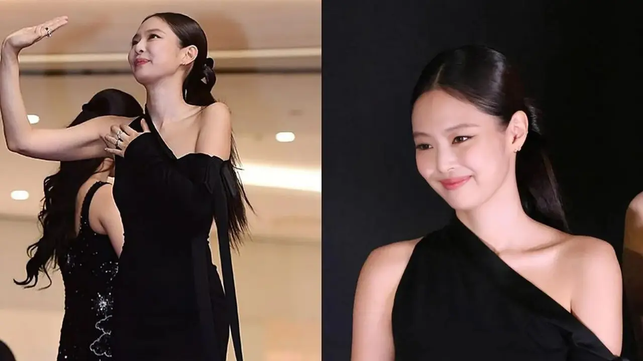 Gaya Fancy BLACKPINK Rayakan Ulang Tahun ke-8 dengan Oufit Serba Hitam, Tampil Bak Artis Hollywood di Pink Carpet
