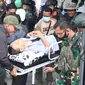 Anggota Tim Gabungan Pencari Fakta (TGPF) Intan Jaya yang terluka akibat ditembak Kelompok Kriminal Bersenjata Papua telah dievakuasi ke Jakarta.