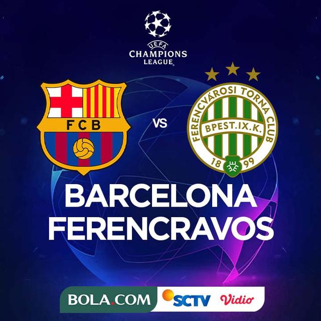 Liga Champions - Barcelona Vs Ferencravos