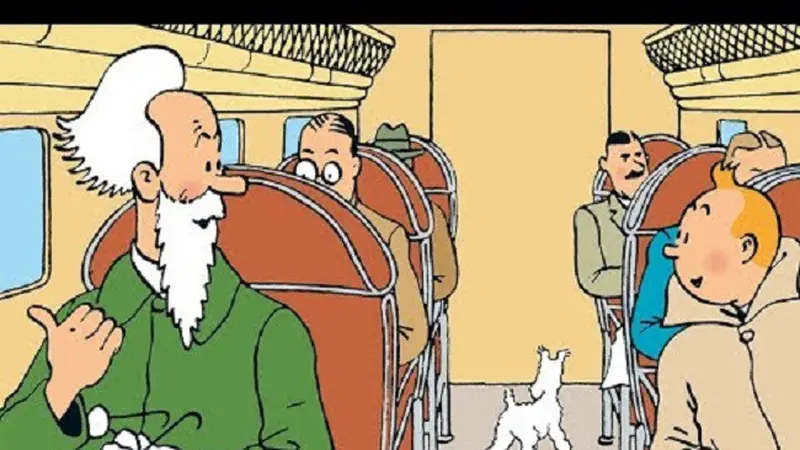 Ilustrasi tintin (euronews)