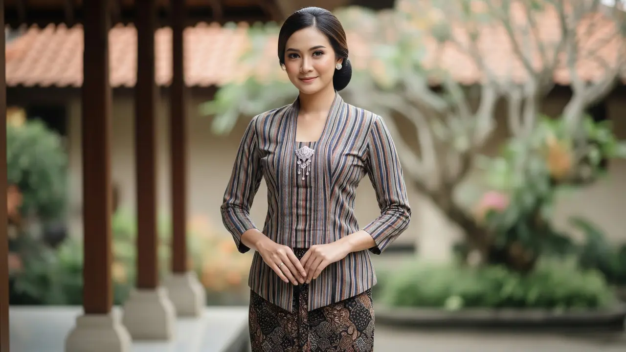 Model Baju Lurik Kutu Baru