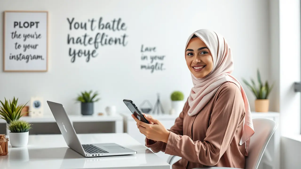 caption hijab instagram