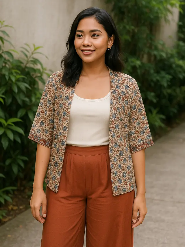 Outfit Musim Kemarau yang Justru Dingin Seperti Sekarang (Foto: ChatGPT)