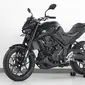 New Yamaha MT-25 tampil sangar dengan beberapa penyegaran di beberapa bagian. (Oto.com)