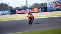 Hari Pertama MotoGP Spanyol Berjalan Positif Buat Marquez