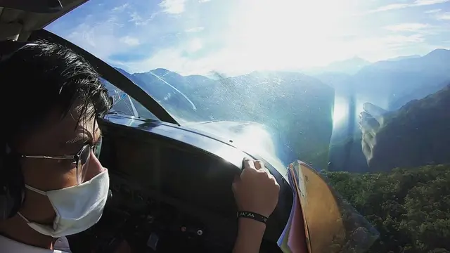 Potret Pacar Ziva Magnolya yang Berprofesi Sebagai Pilot. (Sumber: Instagram/biel_addict)