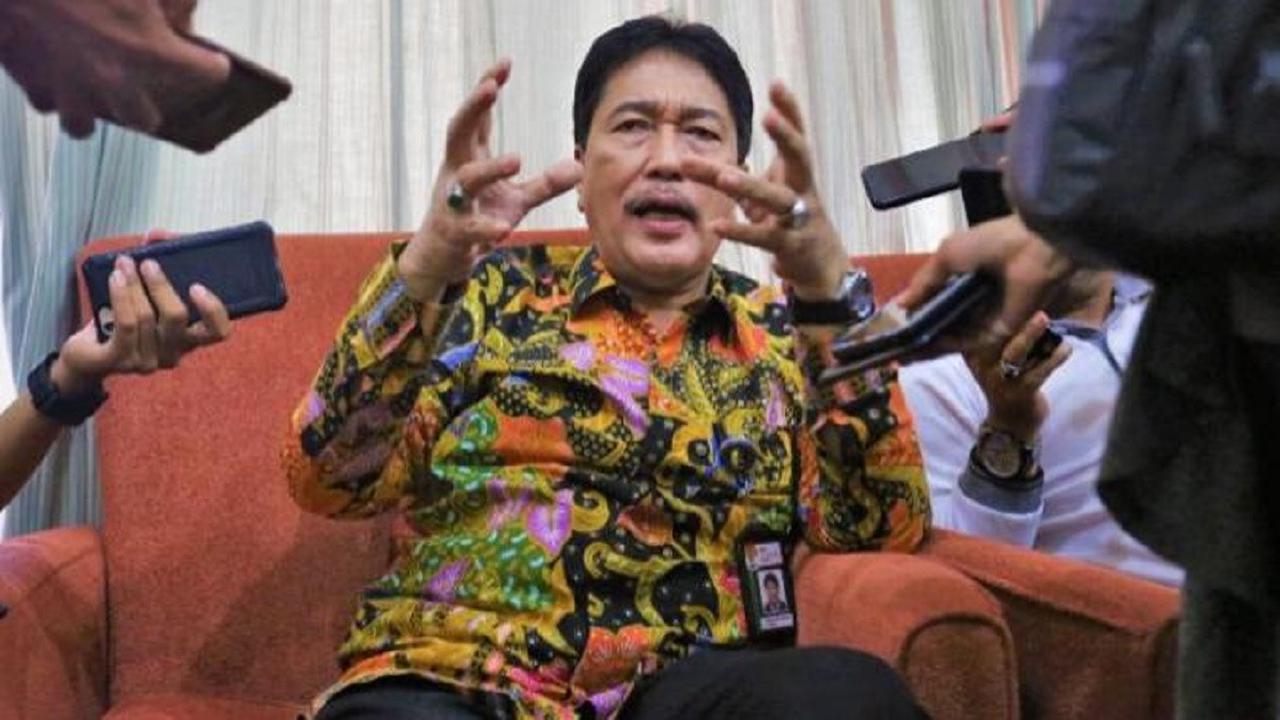 Korsupgah KPK, Aldiansyah Malik Nasution mengatakan pajak reklame dan air tanah merupakan sumber PAD yang potensial di Makassar (Liputan6.com/ Eka Hakim)