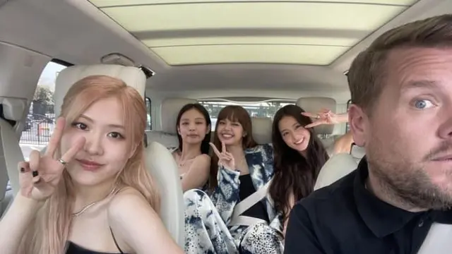 Blackpink Carpool Karaoke bersama James Corden.