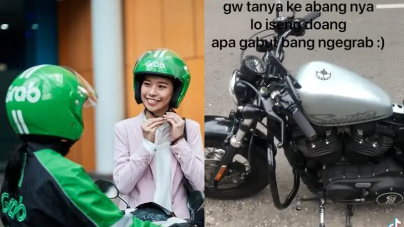 Viral Ojek Online Pakai Motor Harley Davidson, Bikin Geger Warganet