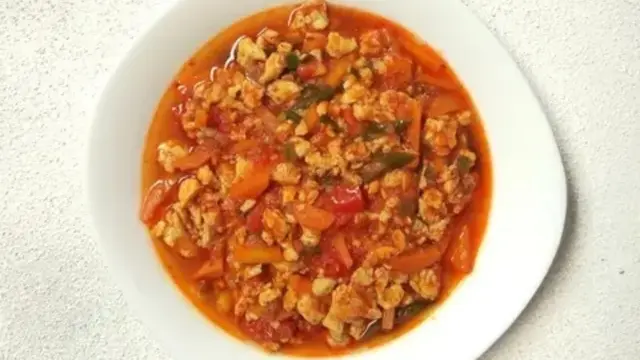 Resep orak-arik talur tomat. (dok. Cookpad @leonyskitchen)