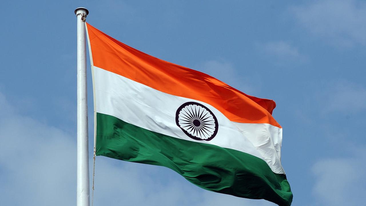Ilustrasi bendera India (AFP Photo)