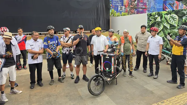 Komite Olimpiade Indonesia Rayakan World Bicycle Day