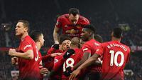 6. Manchester United - 44 poin (AFP/Oli Scarff)