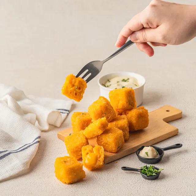 Crispy Mac and Chesse Bites. Dok. Benfarm