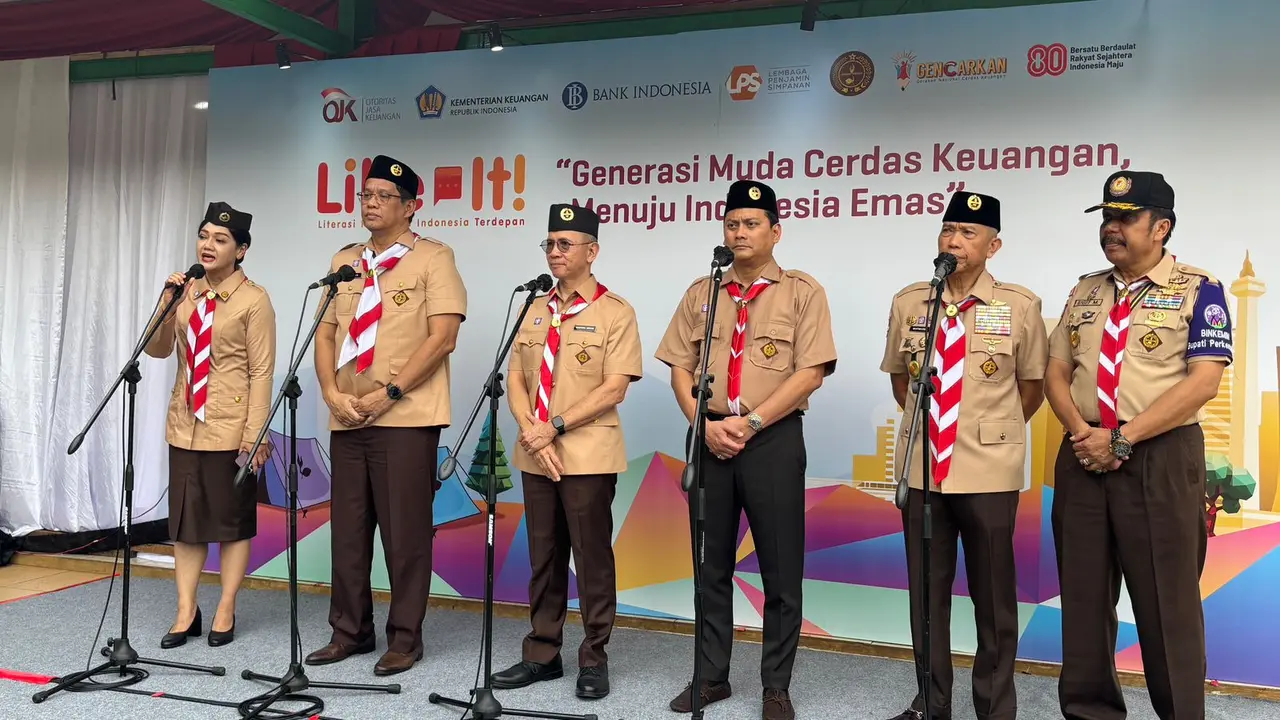 Kepala Eksekutif Pengawas Perilaku Pelaku Usaha Jasa Keuangan, Edukasi, dan Pelindungan Konsumen OJK, Friderica Widyasari Dewi dalam LIKE IT!, Kamis (14/8/2025). (Foto: Liputan6.com/Tira Santia)