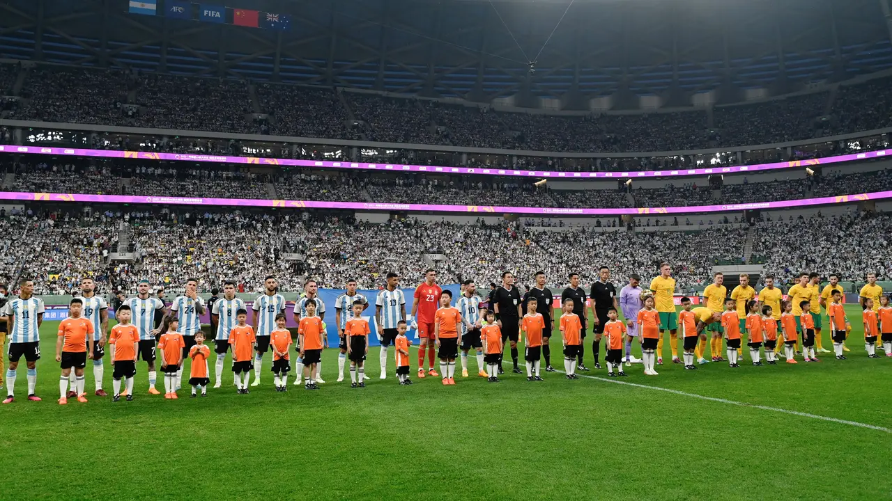 Timnas Argentina Vs Australia