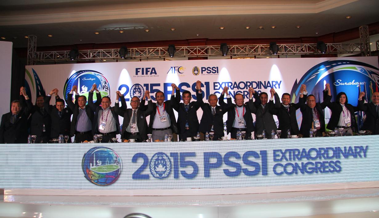 Inilah susunan kepengurusan PSSI periode 2015-2019  (PSSI.org)