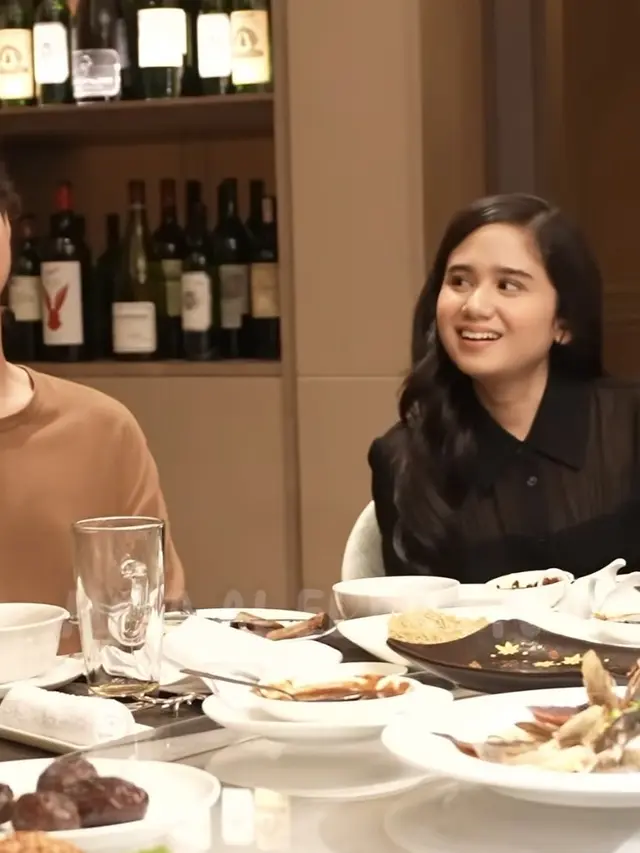 Formasi Lengkap, Beda Gaya Calon Menantu Good Looking Maia Estianty. dok. Youtube MAIA ALELDUL TV