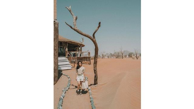 7 Momen Seru Nikita Willy Liburan di Afrika Selatan, Akrab dengan Anak Suku