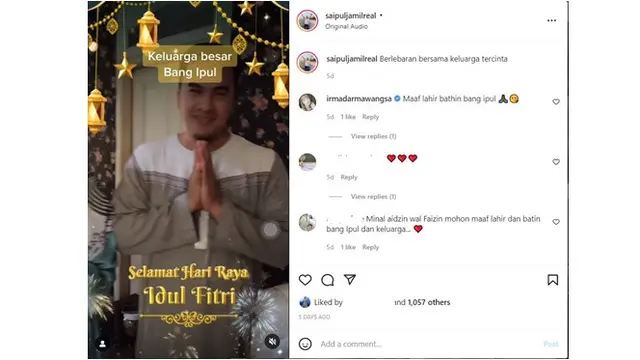 Hirup Udara Bebas, 5 Artis Ini Rayakan Lebaran Pertama Usai Keluar dari Penjara