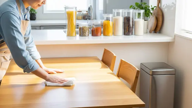 Cara Mengusir Cicak di Meja Makan