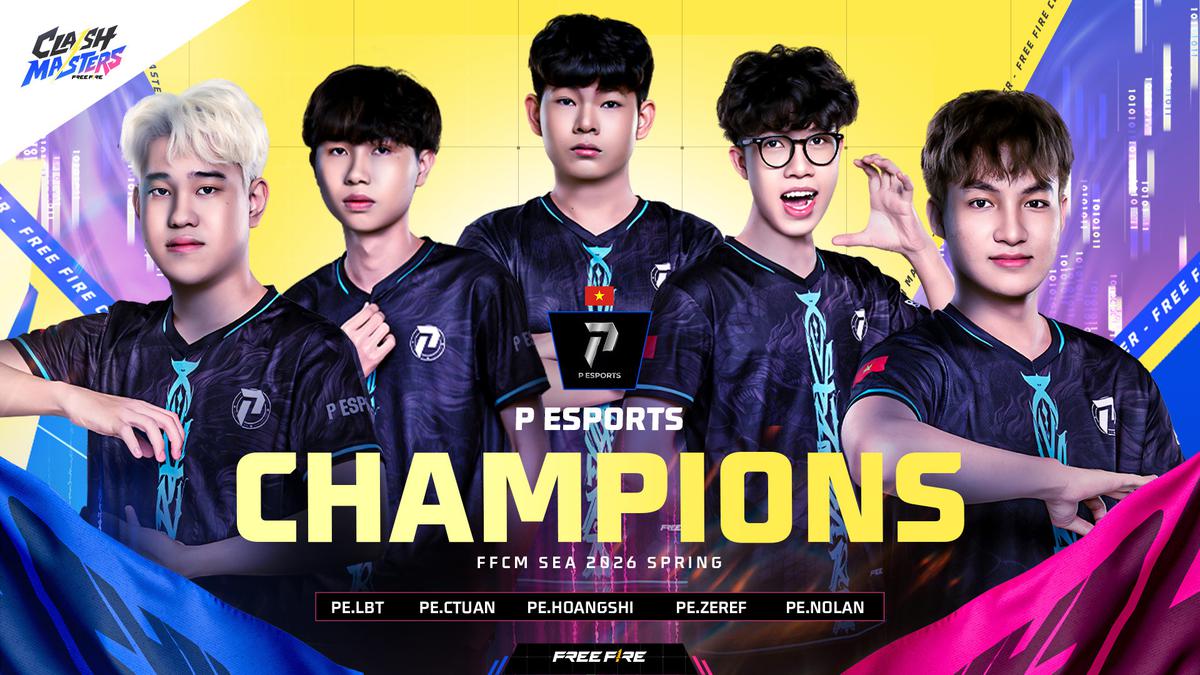 FFCM SEA 2026 Spring Tuntas, P Esports Juara Usai Singkirkan Wakil Indonesia