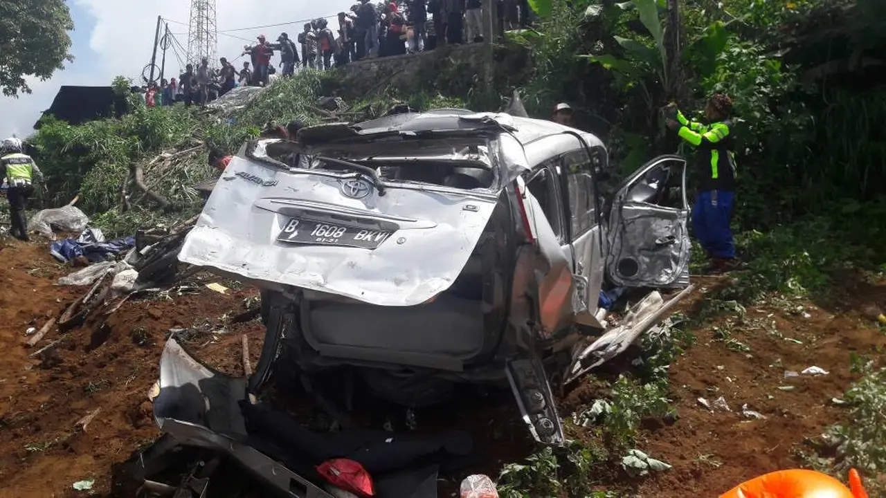 Kecelakaan di kawasan Puncak