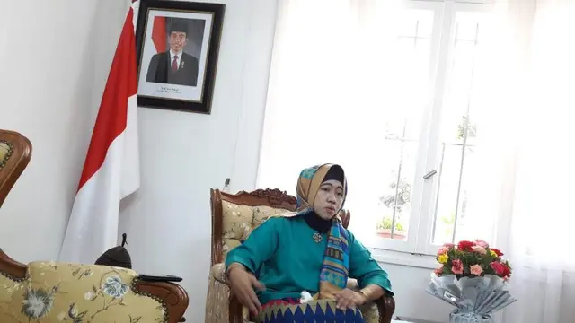 Dubes RI untuk Aljazair Duta Besar Republik Indonesia Safira Machrusah (Foto: Wicak/Liputan6.com)