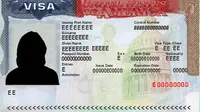 Ilustrasi visa Amerika Serikat. (Sumber Wikimedia Commons/Zboralski)