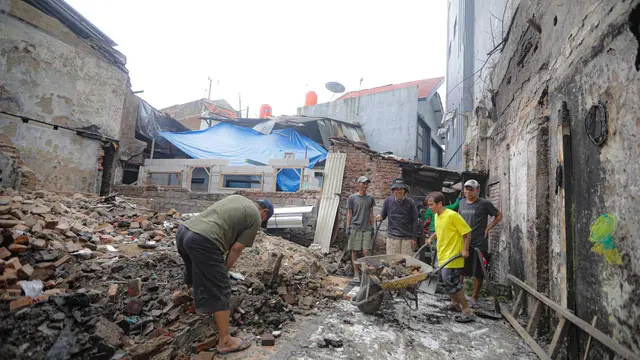 rumah kebakaran di bandung