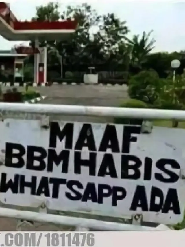 6 Potret Tulisan Bensin Habis Ini Kocak, Pembeli Enggak Jadi Emosi