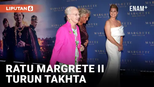 VIDEO: Ratu Denmark Margrete II Akan Serahkan Takhta ke Putra Sulungnya pada 14 Januari 2024
