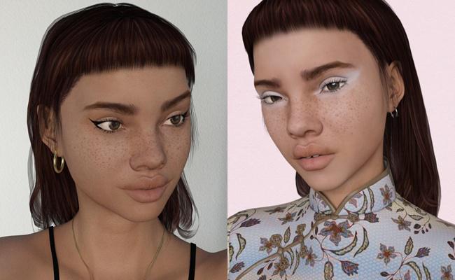 Pesona Miquela sangat mengesankan/copyright instagram.com/lilmiquela