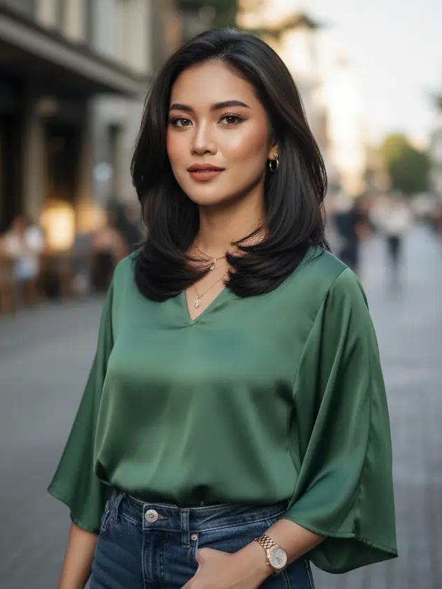 Model Bob Pendek Wanita 2026 (Foto: Gemini AI)