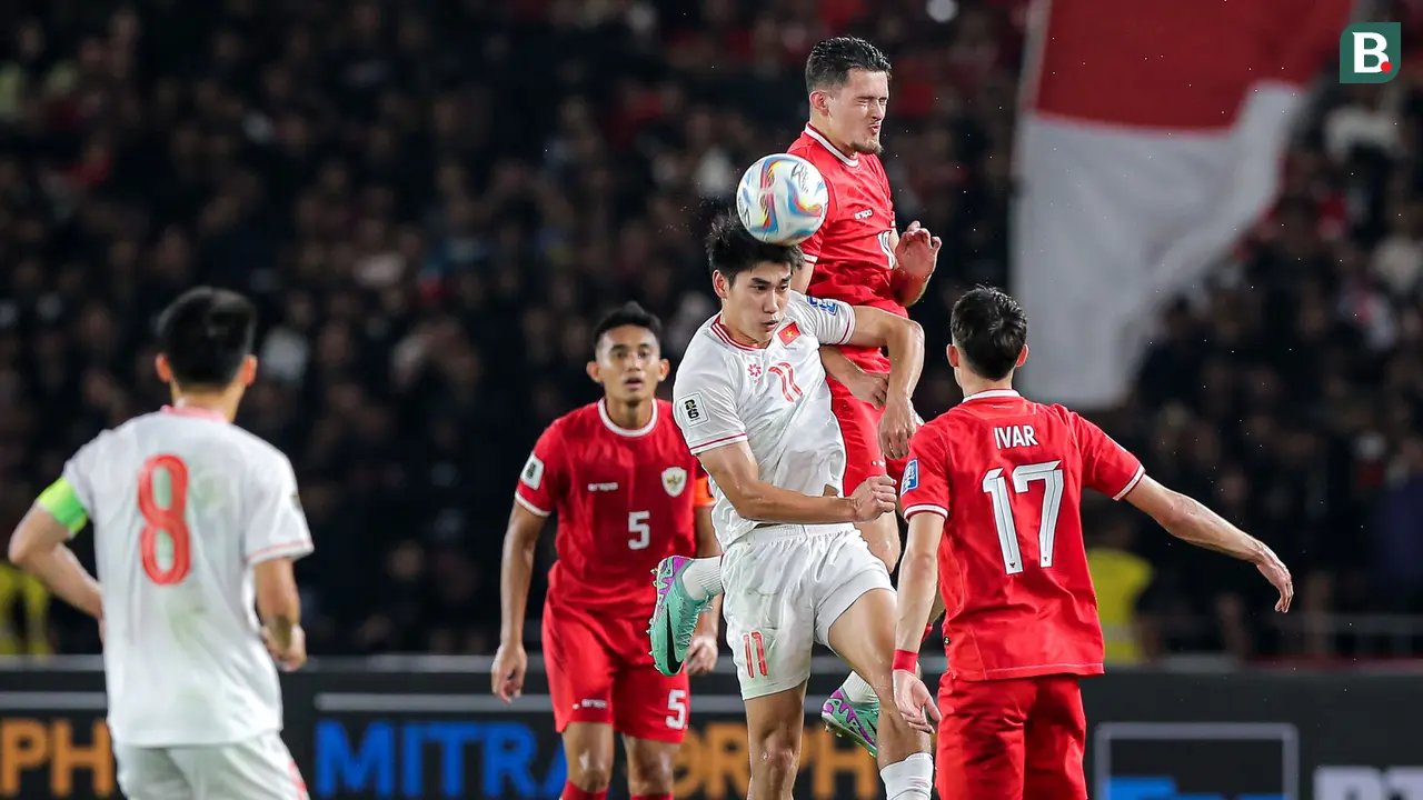 Timnas Indonesia vs Vietnam: Grup F Kualifikasi Piala Dunia 2026 Zona Asia