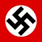 Lambang Nazi yang diadopsi dari lambang swastika. (Public Domain)