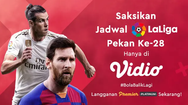 Jadwal La Liga Pekan Ke-28