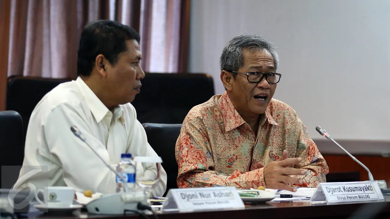 20161004-Tim 10 DPD Gelar RDP dengan Dirut Perum Bulog-Jakarta