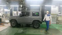 Produksi Suzuki Jimny di pabrik Kosai, Jepang (Arief A/Liputan6.com)