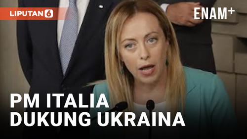 VIDEO: Dukungan Penuh Italia Untuk Ukraina