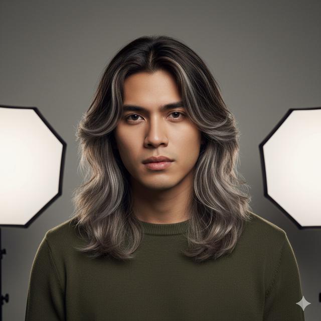 7 Model Rambut Pria Wolf Cut Panjang, Tampil Stylish dengan Sentuhan Klasik dan Modern