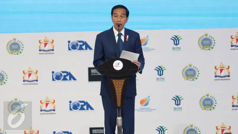 Jokowi IORA Business Summit 2017