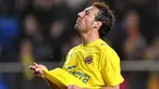 Villarreal's Santi Cazorla reacts during their group E Champions League cup match against Panathinkos at Madrigal Stadium in Villarreal on February 25, 2008. AFP PHOTO/DIEGO TUSON