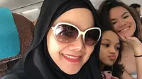 Sarita Abdul Mukti memilih berlibur bersama anak-anaknya dan meninggalkan Faisal Harris (Instagram/@queen_saritaabdulmukti)