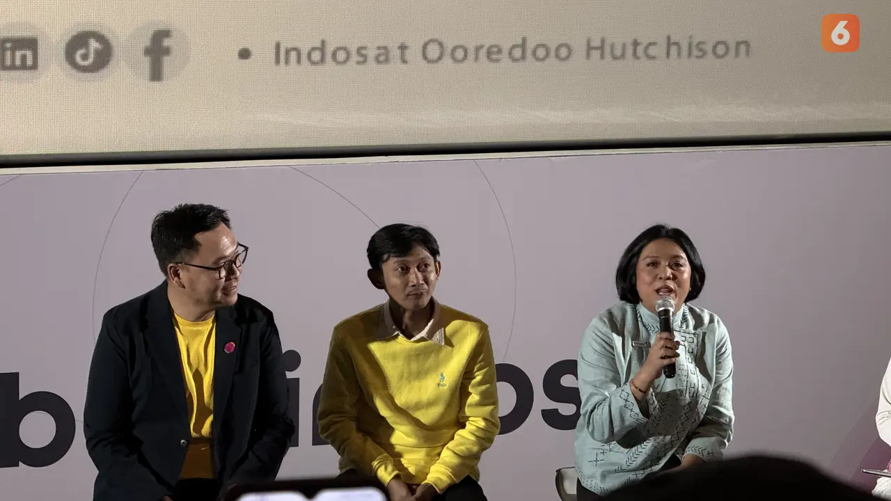 SVP Head of Corporate Communications Indosat, Ovidia Namia. Liputan6.com/Iskandar