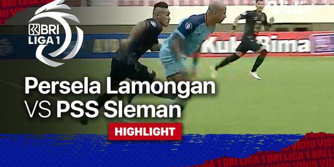 VIDEO: Highlights BRI Liga 1, Persela Lamongan Bermain Imbang Kontra PSS Sleman