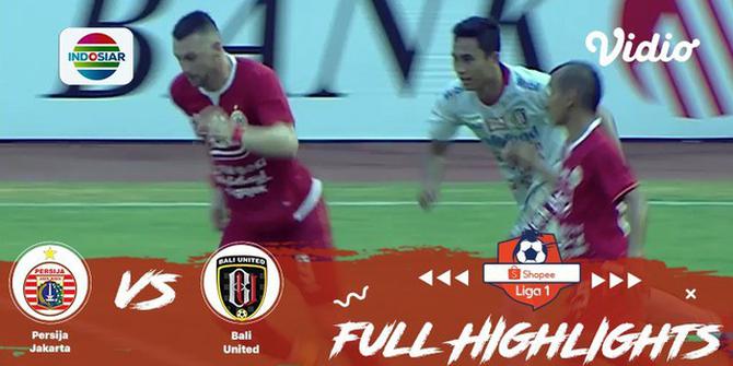VIDEO: Highlights Liga 1 2019, Persija Vs Bali United 0-1