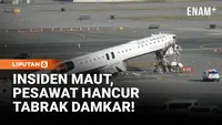 Kronologi Pesawat Tabrak Mobil Damkar di Bandara New York