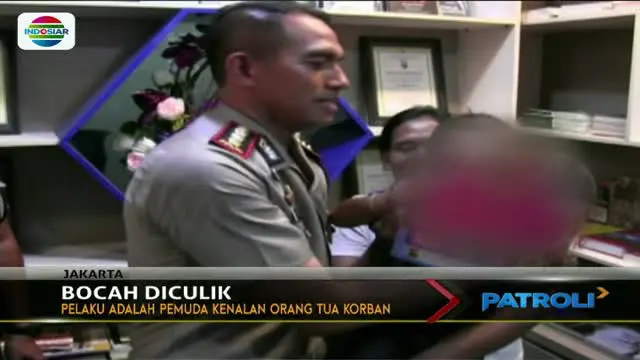 Seorang bocah berusia tiga tahun menjadi korban penculikan oleh pemuda yang baru dikenal kedua orang tuanya.